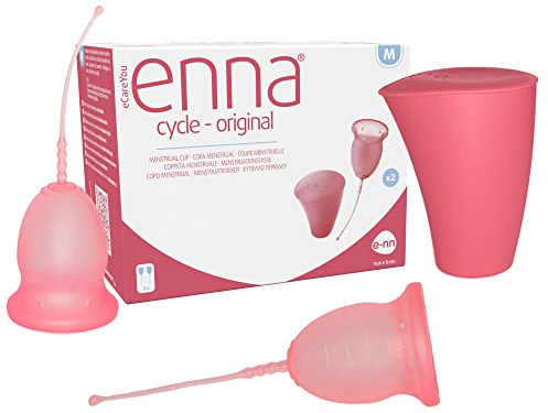 Enna Copa Menstrual T-M 2U+Caj Estiriliz