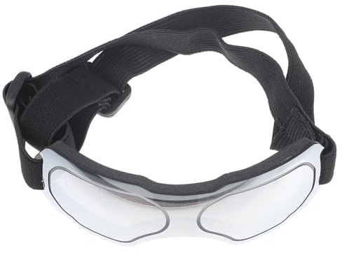MUELODSIC Hundebrille mit UV-Schutz, Winddicht und wasserdicht, mittelgroße Hundesonnenbrille für Welpen, robuster Augenschutz für draußen