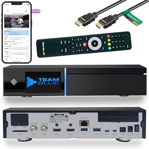 Gigablue UHD Quad Pro 4k Receiver mit 2 x DVB-S2 FBC Tuner SAT-Receiver 2xDVB-S2 inkl. Babotech® HDMI Kabel