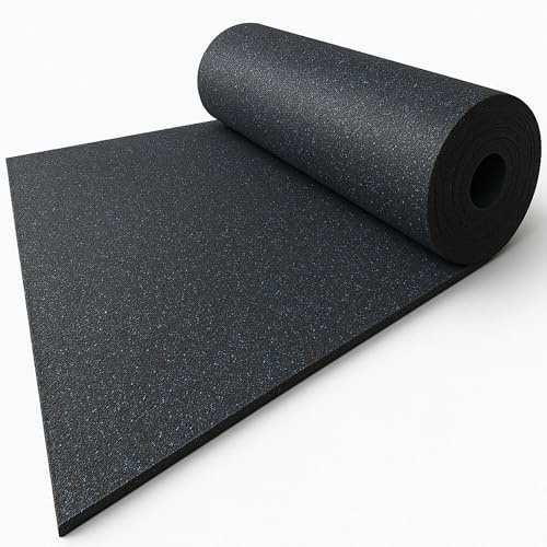 Floordirekt Bautenschutzmatte Gummigranulatmatte 5mm 8mm 10mm 20mm bis 10 Meter Länge (100 x 62,5 x 0,5 cm)