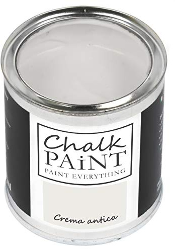 Chalk Paint Everything® Crema Antica Kreidefarbe Wasserbasis für Alle Oberflächen einfach zu verarbeiten ohne schlechten Geruch - Chalk Paint Extra Matt (250 ml)