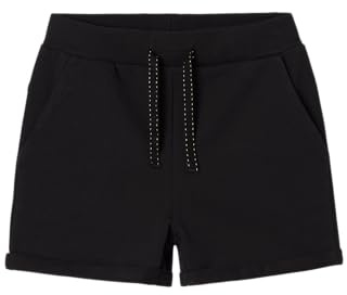 Name IT Mädchen Nkfvolta SWE Unb F Noos Shorts, Schwarz, 152 EU