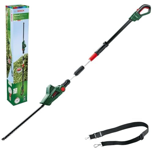 Bosch Akku Teleskop Heckenschere UniversalHedgePole 18 (ohne Akku, 18 Volt System, im Karton)