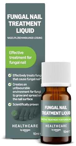Healthcare by Amazon Flüssigkeit zur Behandlung von Nagelpilz, 10 ml (zuvor Amazon Basic Care) – Verpackung kann variieren
