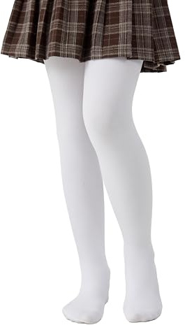 HeyUU Thermo Strumpfhose Mädchen Gefütterte Leggings Kinder Ballettstrumpfhose Winter Warm Thermal Tights