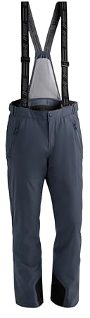Maier Sports Anton 2, Herren Skihose, Wasserdichte Schneehose mit Hosenträgern, Stretchmaterial und verstellbarer Bund, PFC-frei, mTHERM Wattierung & mTEX Wetterschutz