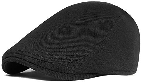 PORSYOND Herren Schirmmütze aus Baumwolle Schiebermütze Mann Baskenmütze Gatsby Newsboy Flatcap Herren Barett Cap
