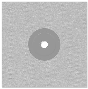 Isolbau Wandmanschette P3 Dichtband - Wasserdichte Manschette für Sanitär, Dusche, Bad - Innen & Außen - 120 x 120 mm