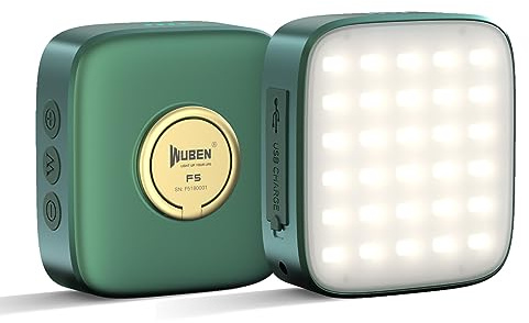 WUBEN F5 Campinglampe Aufladbar, LED Campinglampe, Camping Licht, USB Aufladbar Campingleuchte, 3 Lichtmodi, IP64 Wasserdicht, 500 Lumen für Outdoor, Zelt, Wandern, Notfall