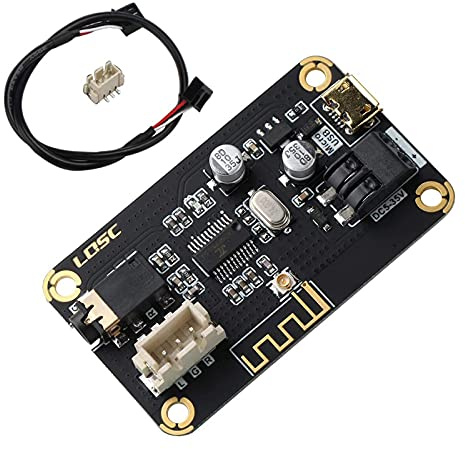 RUIZHI Bluetooth Empfängermodul Board DC 5 V-35 V Decoder Audio Stereo Receiver Empfängerplatine Drahtlose Elektronik Bluetooth Modul Chip für DIY Kopfhörer Home Stereo