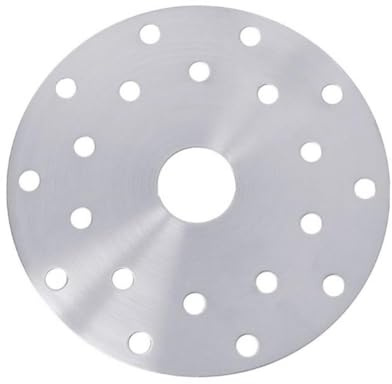 Floweringbeter Induktionskochfeld-Adapterplatte aus Edelstahl, kompatibel mit einer Reihe von nicht induktiven Töpfen (16,5 cm)