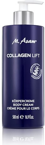 M. Asam Collagen Lift Körpercreme XXL (500ml) | Intensiv pflegende Körpercreme mit pflanzlichem Kollagen-Booster für Spannkraft & Elastizität