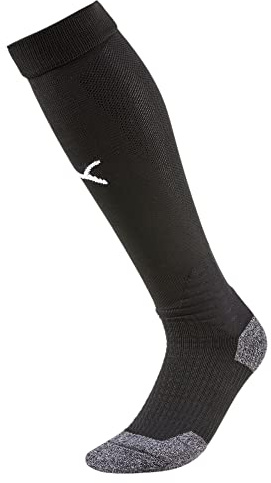 PUMA Herren Team Liga Socks Core Stutzen, Puma Black-Puma White, 43-46 Herstellergröße 4 EU