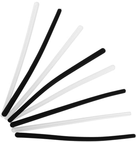 Healvian Brillenbügelaufsätze aus Silikon, rutschfest, 4 Paar, bequem, für Metallbügel, Alltag und Sport