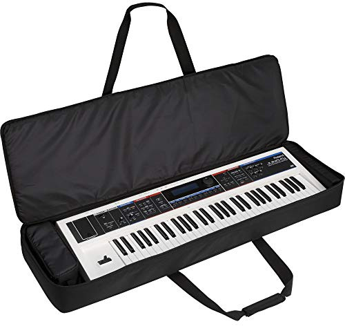 Kabalo Schwarze Schützend 61-Key Elektrisches Keyboard Gepolsterte Tragetasche