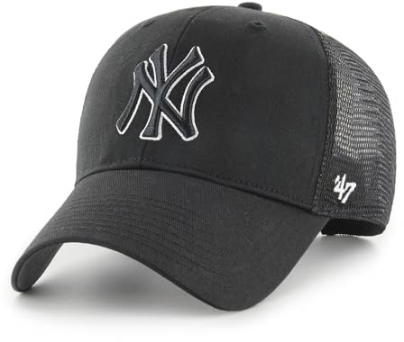 47 New York Yankees MLB Most Value P. Branson Schwarz Verstellbare Trucker Cap One-Size