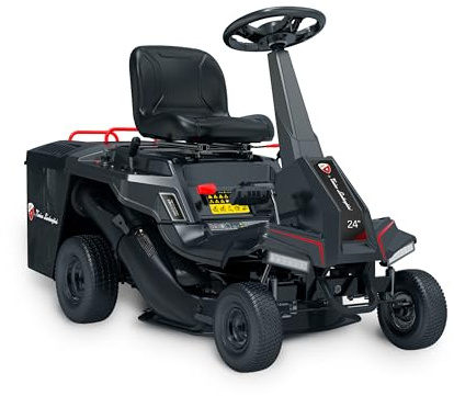 Lamborghini – Traktor Rasenmäher Aufsitzmäher Benzin 7 CV 224 cm³ 4 Geschwindigkeiten + 1 Mulching Seitenauswurf