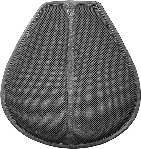 Eivdru Motorradsitzkissen, Gel-Sitzkissen mit fünf Schichten, Seat Cushion, Sitzpolster aus Kühlnetz, atmungsaktives Universal-Sitzkissen