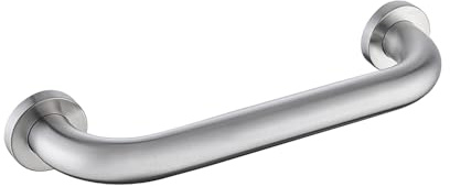 Decaura Haltegriffe für Senioren, Haltegriff Dusche, Haltegriff Badewanne, Badewannengriff, Sicherheitsgriff Handgriff Edelstahl gebürstet, 30cm lang, 1 Stücke
