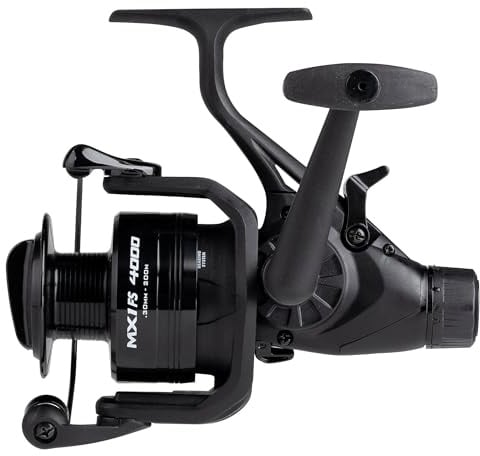 Mitchell MX1 FS 4000 Freilauf Angelrolle ohne Schnur - Spinnrolle und Freilaufrolle für Angler - Robuste, leichte Aluminiumkonstruktion - Anfängerfreundliche Karpfen Rolle, Hecht, Zander, Forelle UVM