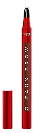 L’Oréal Paris Make-Up, Infaillible Faux Brow Augenbrauenstift, Für langanhaltend definierte Brauen, Light Brunette, 12,4 g