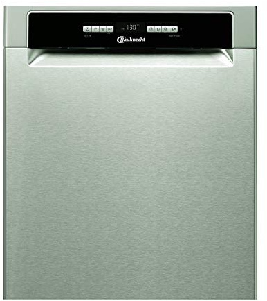 Bauknecht BUO 3O41 PLT X Unterbau-Geschirrspüler 60 cm /14 Maßgedecke /10 Standardprogramme und 1 Sensorprogramm/PowerClean/ActiveDry/Besteckschublade/Vollwasserschutz
