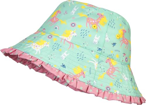 Playshoes Mädchen Uv-Schutz Sonnenhut Bademütze Kopfbedeckung, Einhorn, 55 EU