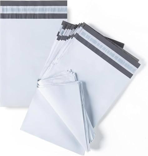 Pakico | 20 XL Verpackungstaschen 50 x 60 cm |Graue Versandtaschen Opake Gemischte Größe Posttaschen Pakettaschen Grosse Kuriertasche