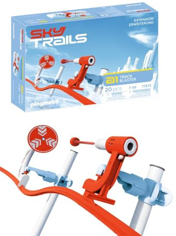 Sky Trails | Track Blaster | Konstruktionsspielzeug für rasante Strecken & Action | Baue, verbinde & erlebe spannende Abenteuer Kinder ab 7 Jahren | 71973