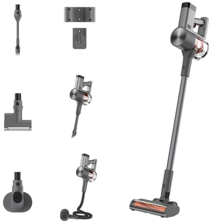 Xiaomi Vacuum Cleaner G20 Max Staubsauger Kabellos, 25.000PA /180AW, mit Zyklon-Technologie, beutellos, 180AW Akkusauger für Tierhaare, Auto, Teppich & Hartboden, Stielsauger mit bis zu 60min Laufzeit
