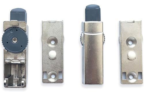 Hettich Silent System Dämpfer für Scharniertopf, vorliegende Tür, Lochabstand 52 mm, 2er-Set, Art.-Nr. 60581