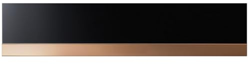 Küppersbusch CSV 6800.0 Vakuumierschublade + ZV 8020 Glasfront Schwarz + Designleiste Copper