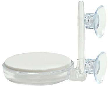 boxtech Luftstein Nano Bubble Stone Kit mit Steuerventil - Leise Super-High Diffusor für gelösten Sauerstoff - Lässt Super Tiny Bubbles für Aquarium und Hydroponic (60mm)