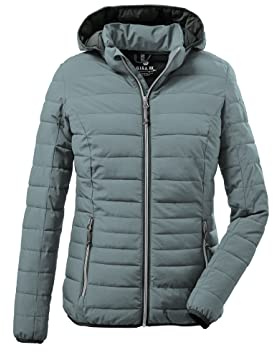 G.I.G.A. DX Damen Uyaka Steppjacke/ Casual Funktionsjacke in Daunenoptik mit abzippbarer Kapuze