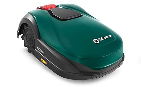 ROBOMOW RK2000 Robotermäher/Rasenroboter für Flächen bis 2000 qm | 21 cm Schnittbreite; Kantenmodus; einfache Installation, selbstreinigend,schwimmendes Mähdeck, bis 45 Grad Steigung