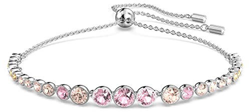 Swarovski Imber Emily, Mehrfarbiges, Rhodiniertes Damenarmband mit Kristallpavé