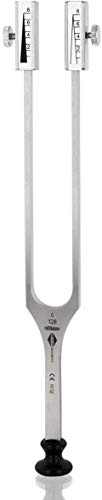 Stimmgabel Rydel-Seiffer, abnehmbare Dämpfer c128/64 Hz, Made in Germany