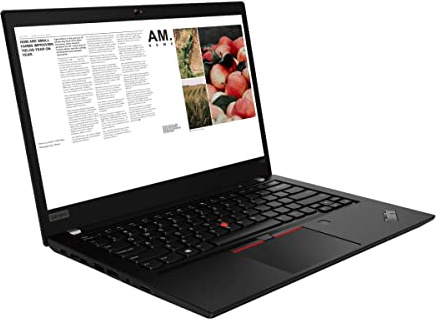 Lenovo ThinkPad T490 14 Zoll 1920x1080 Full HD Intel Core i5 8365U 512GB SSD Festplatte 16GB Speicher Windows 11 Pro Webcam Notebook Laptop (Generalüberholt)