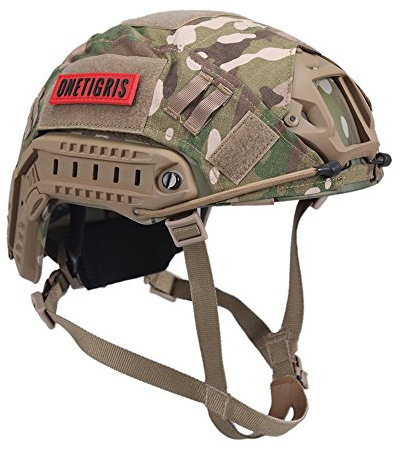 OneTigris PJ Taktische Schnell Helm mit abnehmbarem Helmüberzug für Airsoft Paintball