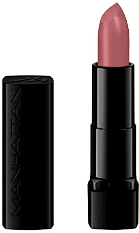 Manhattan Lasting Perfection Matte Lipstick, Fb. 600 Perfect Nude, langanhaltender Lippenstift mit mattem Finish, 4,5 g