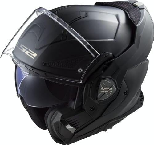 LS2, Klapphelm Motorrad ADVANT X SOLID Matt Black, XS