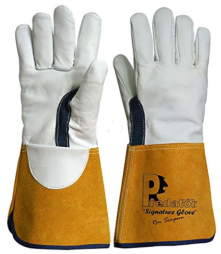 Predator By Ron Tig Ziegenleder-Schweißhandschuhe Leder