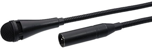 MONACOR DMG-450 Dynamisches Mikrofon (Schwanenhals), schwarz, 232620