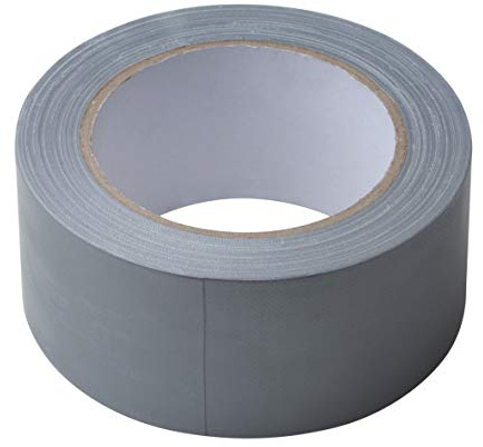 Werkzeyt Panzertape Grau – Gewebeband 25 m x 50 mm – Extra stark, reißfest und witterungsbeständig – Panzerband für Haushalt, Camping & Baustelle