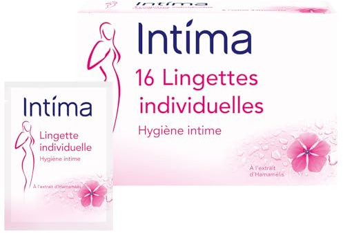 Intima Hamamelis Reinigungstücher, 2 Packungen mit je 16 Tüchern