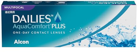 Dailies AquaComfort Plus Multifocal | 30 Stk | ADD HIGH | -4.00 dpt | Weiche Tageslinsen für Alterssichtigkeit. Klare Sicht auf jede Entfernung mit BC 8.7 mm und DIA 14.0 mm