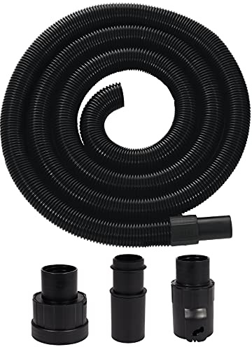 Einhell Original Saugschlauch | für alle Nass-Trockensauger | 3 m Länge | Verbindungsadapter | aus Hartplastik
