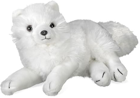 Wild Republic 12269 Plüsch Polarfuchs, Cuddlekins Kuscheltier, Plüschtier 20cm