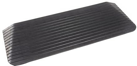 The Ramp People Gummi Türschwellenrampe 25mm - 100mm (6,3 cm hoch) (1105 mm breit 420 mm tief)