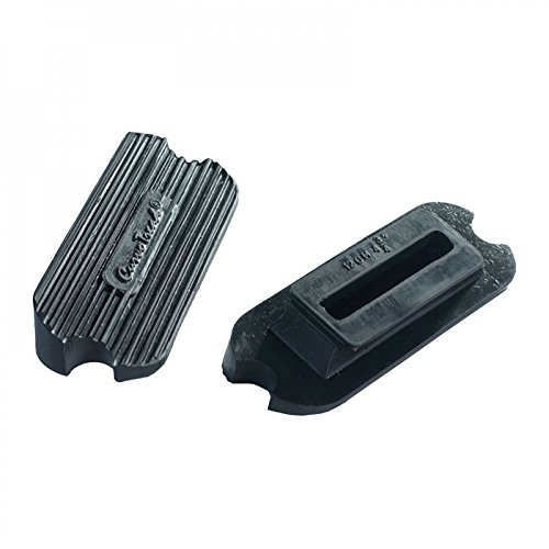 HORZE Curvo Tread Steigbügel-Einlagen, Schwarz, 120